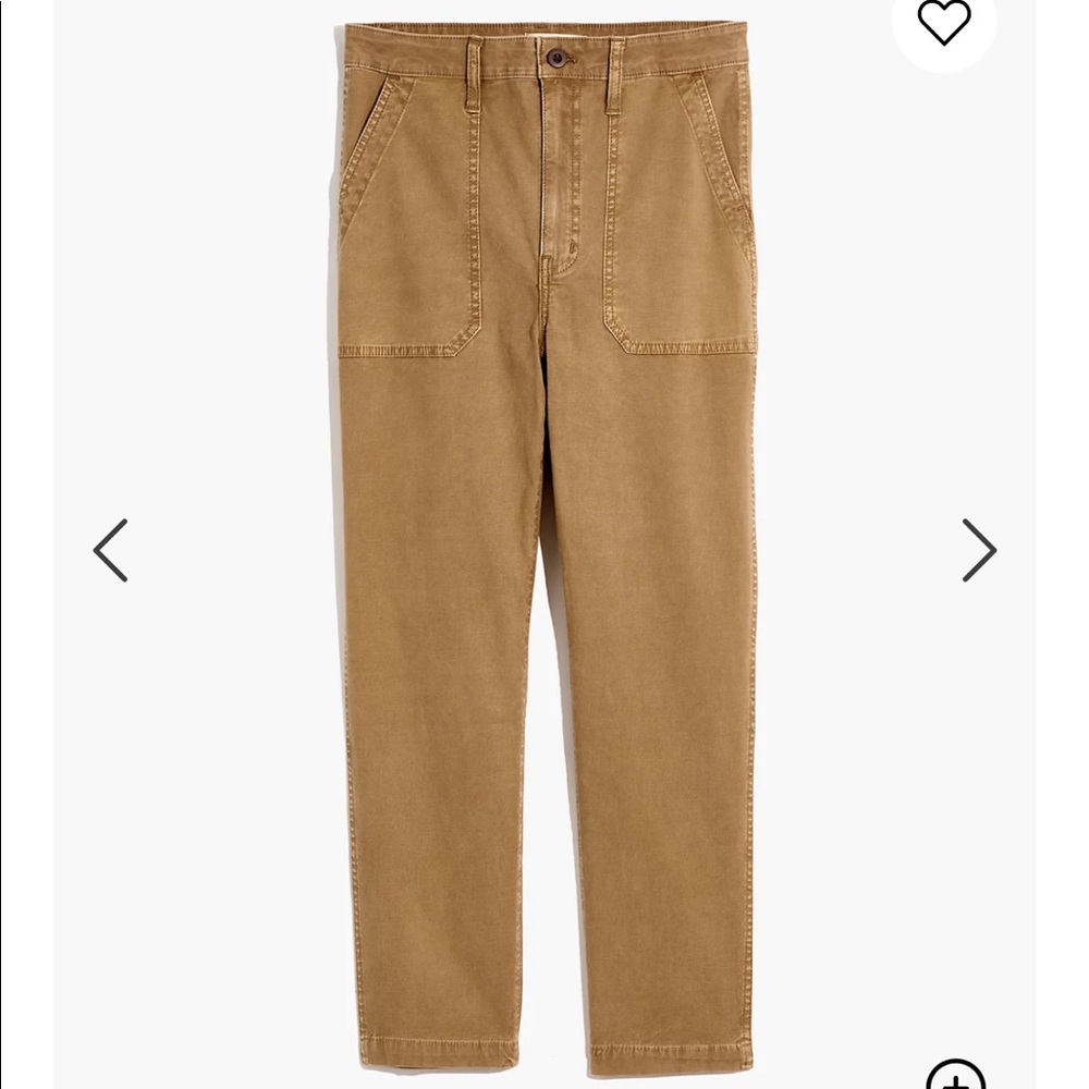 Madewell // Stovepipe Fatigue Pants